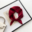 Scarf 53cm Pure Color Silk Scarf