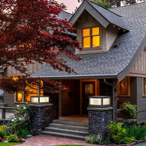 Solar Wall Light With Dimmable LED-2 Package Unavailable Platforms