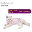 Anti-licking Pet Elastic Clothes After Cat Surgery