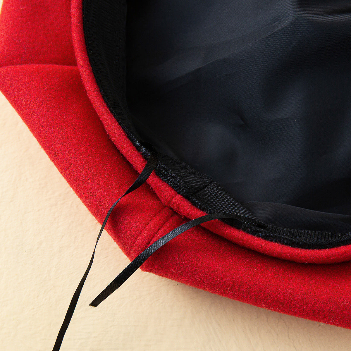Women's Fashion All-matching Solid Color Wool Four-corner Retro Artistic Painter Hat