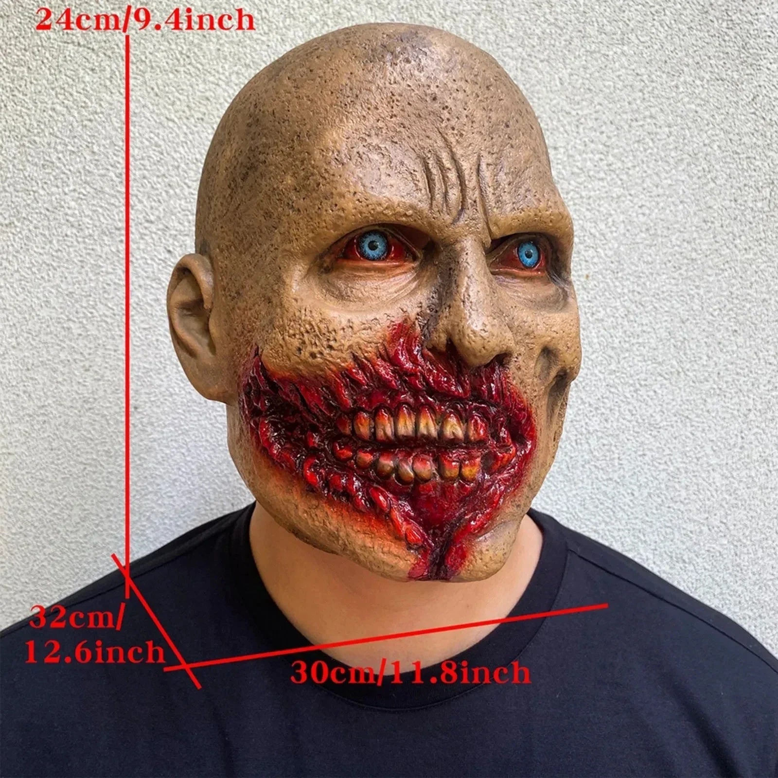Halloween Horror Mask Ghost Festival Face Scary Funny