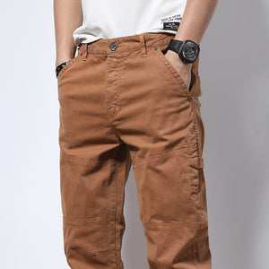 Workwear Men's Summer Thin Multi-pocket Harem Pants