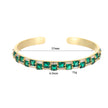 Retro Color Zirconium Ladies' Bracelet