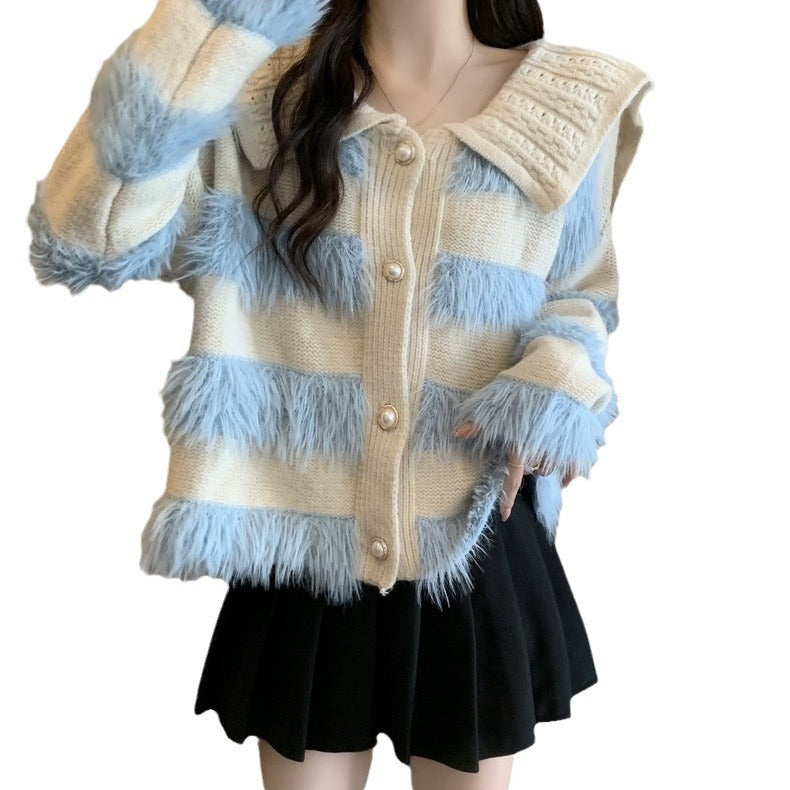 Sweater Coat For Women Autumn And Winter Mink Fur