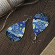 Alpcamers Double-sided Printing Starry Night Earrings