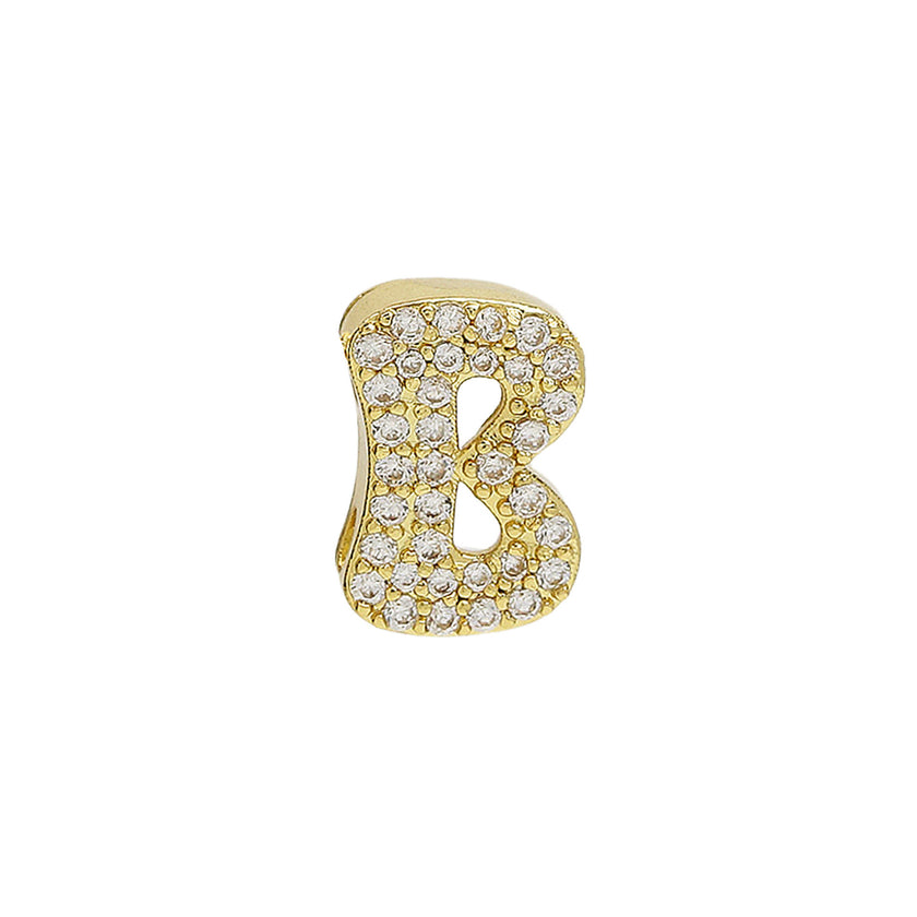 DIY Name Bracelet Necklace 26 English Letters Pendant Parts