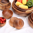 Large And Small Log Rice Bowl Tableware Hotel Restaurant Kitchen