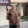 New Imported Snow Rabbit Fur woolen  Coat Women