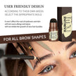 Eyebrow Stamp Stencil Kit, 24 Pc Eyebrow Shaping Stencils