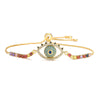Devil's Eye Bracelet Female Niche Copper Plated 18K Gold Bracelet