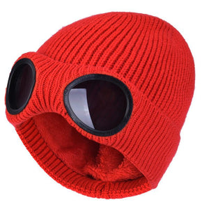 Knitted Glasses Hat Men And Women Ear Protection Wool