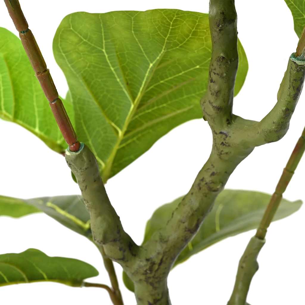 Artificial Ficus Tree, 30 Leaves, 125 cm