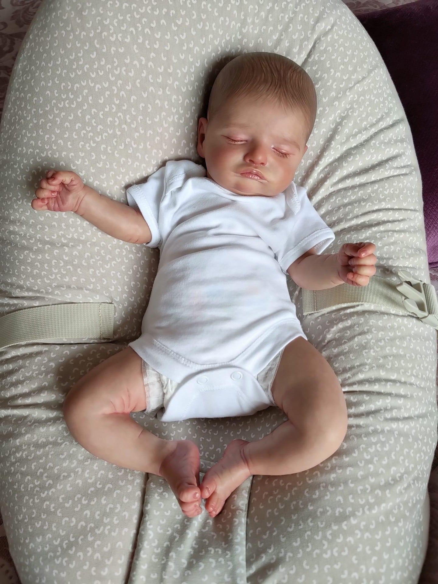 Silicone Material 48 Cm Simulation Baby Doll