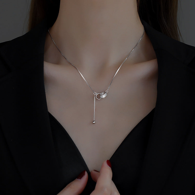 Tassel Necklace For Women Light Luxury Minority Design Sense