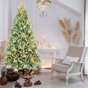 PE, PVC Christmas Tree, Christmas Decorations, With Lights