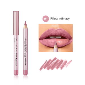 Mini Wooden Pole Lip Liner Long Lasting Matte