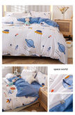 Pure Cotton Bedding Set Of Four Pieces