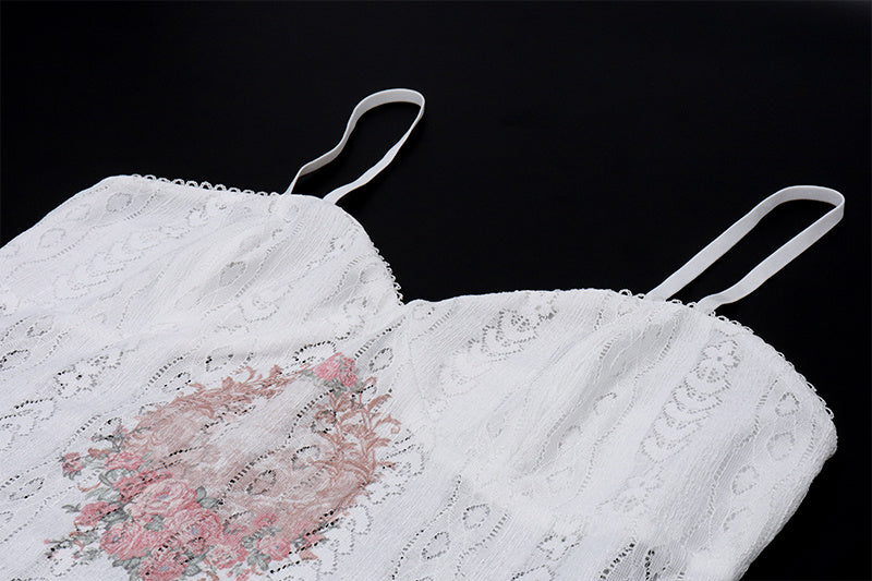 Vintage Lace Heavy Duty Camisole Undershirt Women