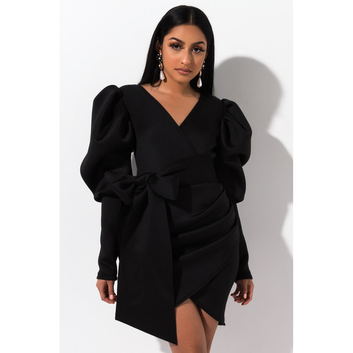 Fashion Knitted Long Sweater Dress