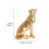 Retro Resin Leopard Squat Modeling Decoration