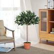 3ft Artificial Olive Tree Indoor Plant Greenery For Home Office Potted In An Orange Pot