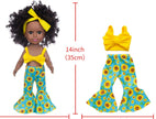 Afro Doll Black Vinyl Doll Rebirth Doll
