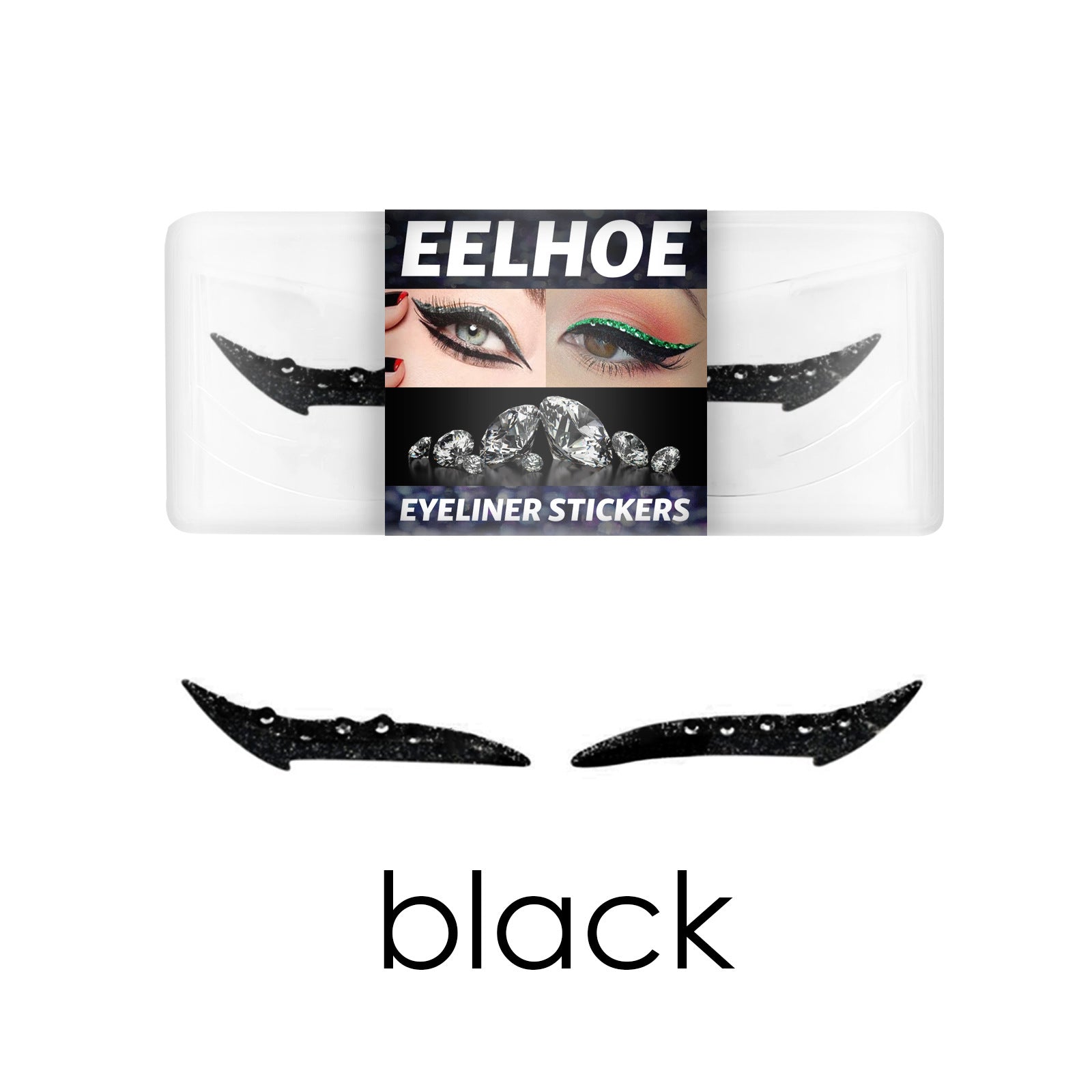 Diamond Eyeliner Sticker Waterproof Eyeliner Super Stage Party Nightclub