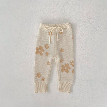 Jacquard Gown Coat Knitted Trousers Hat Socks Suit