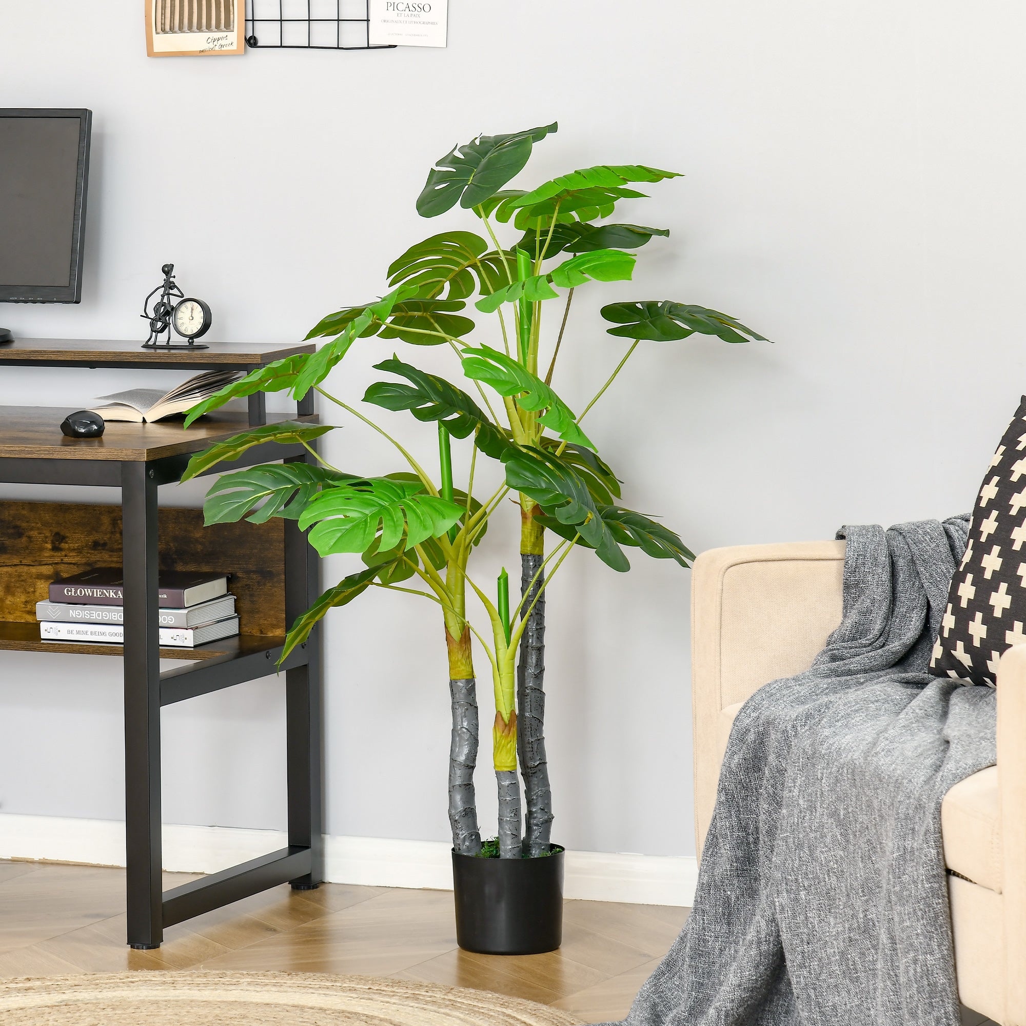 Artificial Monstera Tree