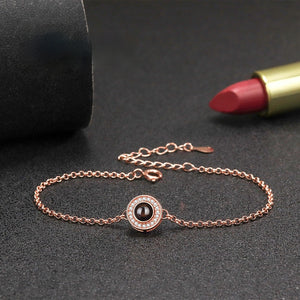 S925 Sterling Silver Disc Simple Design Bracelet