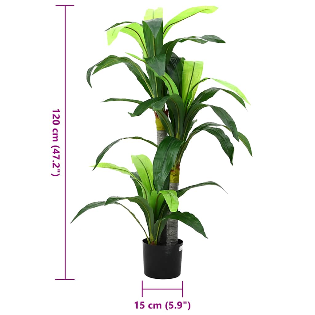 Artificial Dragon Tree, 36 Leaves, 120 cm