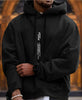 Men's Pullover Printed Hooded Sweater