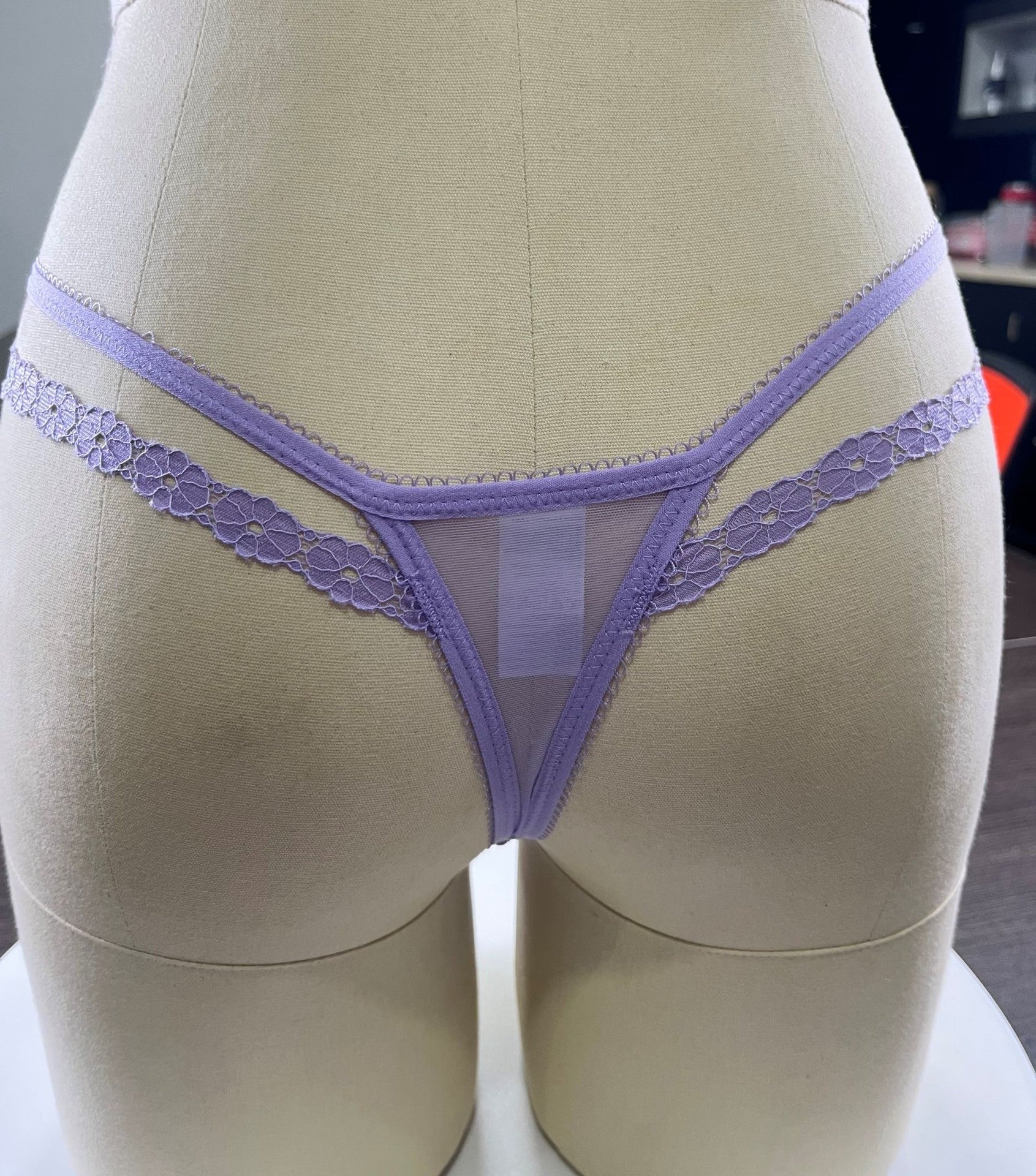 Lace Underwear Ultra-thin Embroidery Set