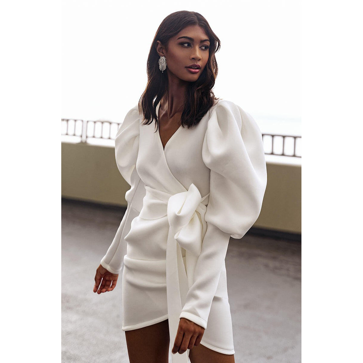 Fashion Knitted Long Sweater Dress