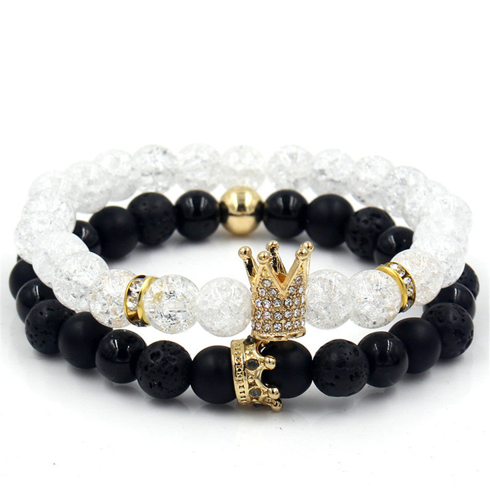 Fashion Energy Stone Frosted Bracelet