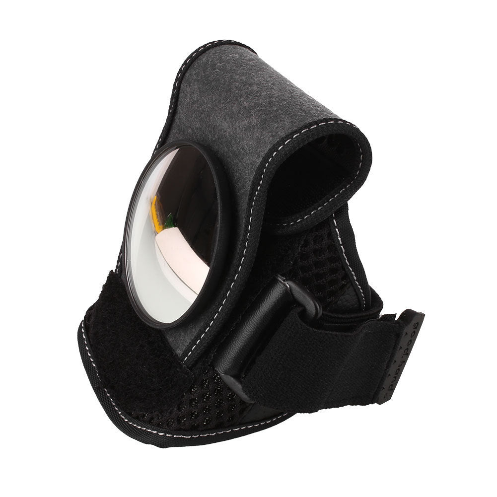 Bicycle Mirror Rearview Mirror With Wrist Strap And Arm With Quick-installation