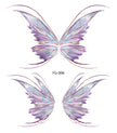 Waterproof Glitter Butterfly Tattoo Stick Gradient Tattoo