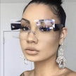 Rimless Sunglasses