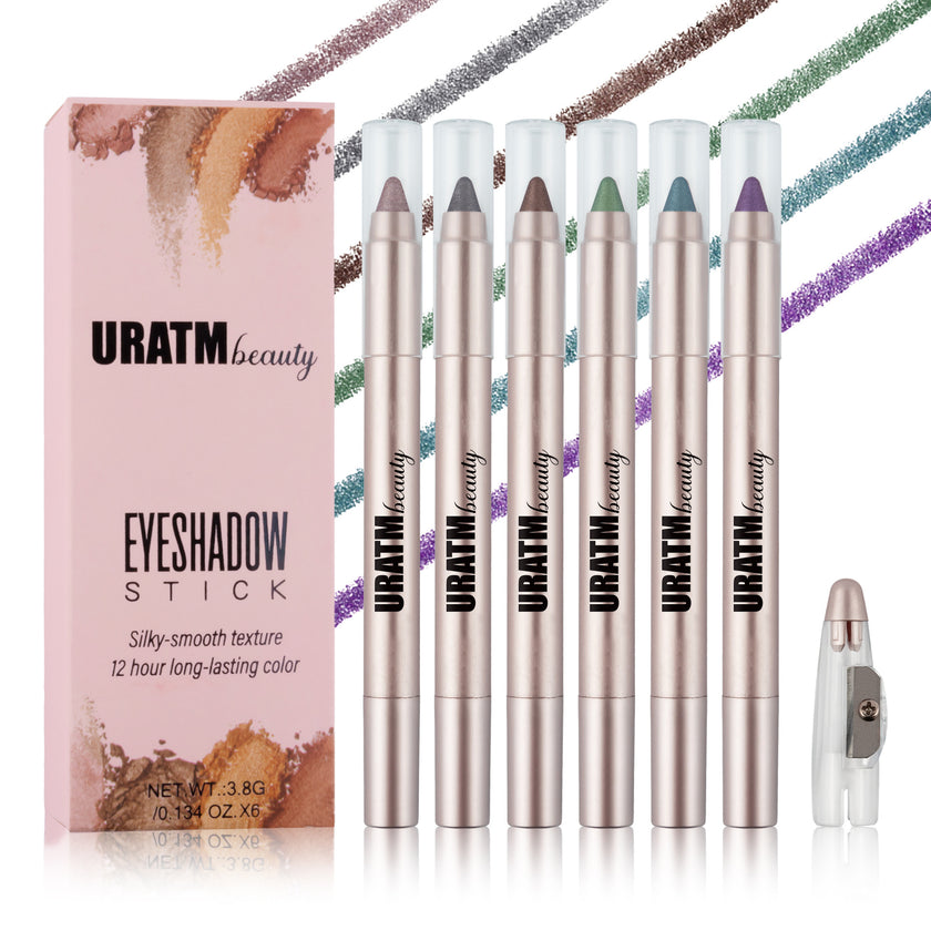 6-color Pearlescent Eyeliner Pen Suit Not Smudge