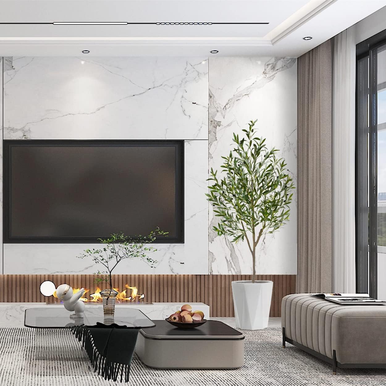 Artificial Olive Tree