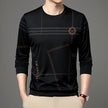 Men's Round Neck Long Sleeve T-Shirt