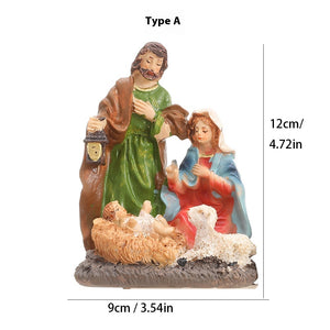 Jesus Birth Ornaments Jesus Resin Crafts