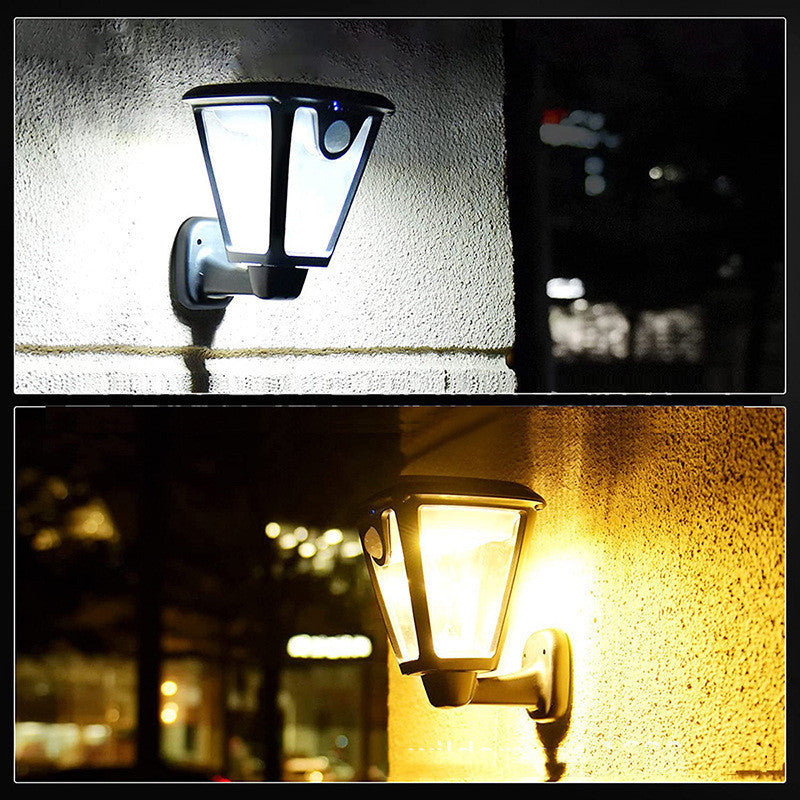 Outdoor Solar Wall Lamp Courtyard Garden Decoration