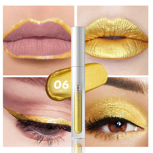 8 Colors  Lip Gloss Not Easy To Stick Cup Eye Shadow