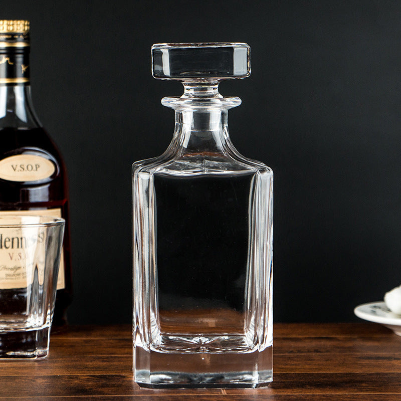 Crystal Glass Whiskey Imported Wine Bottle Decoration