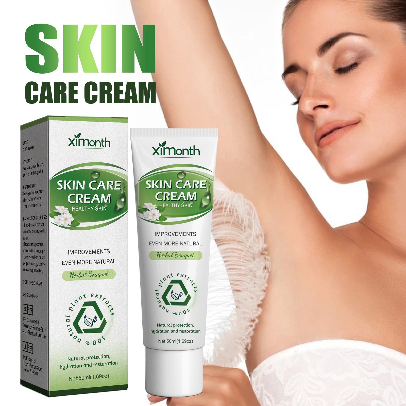 Nourishing And Hydrating Fade Body Skin Whitening Cream