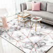 Modern Living Room Geometric Line Carpet