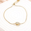 Double Ring Micro Necklace Simple Women's Fashion