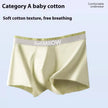 Men's Bubble Cotton Underwear Pure Cotton Antibacterial Breathable Boxers