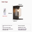 Solar Outdoor Wall Lamp Lightning Protection Villa Garden